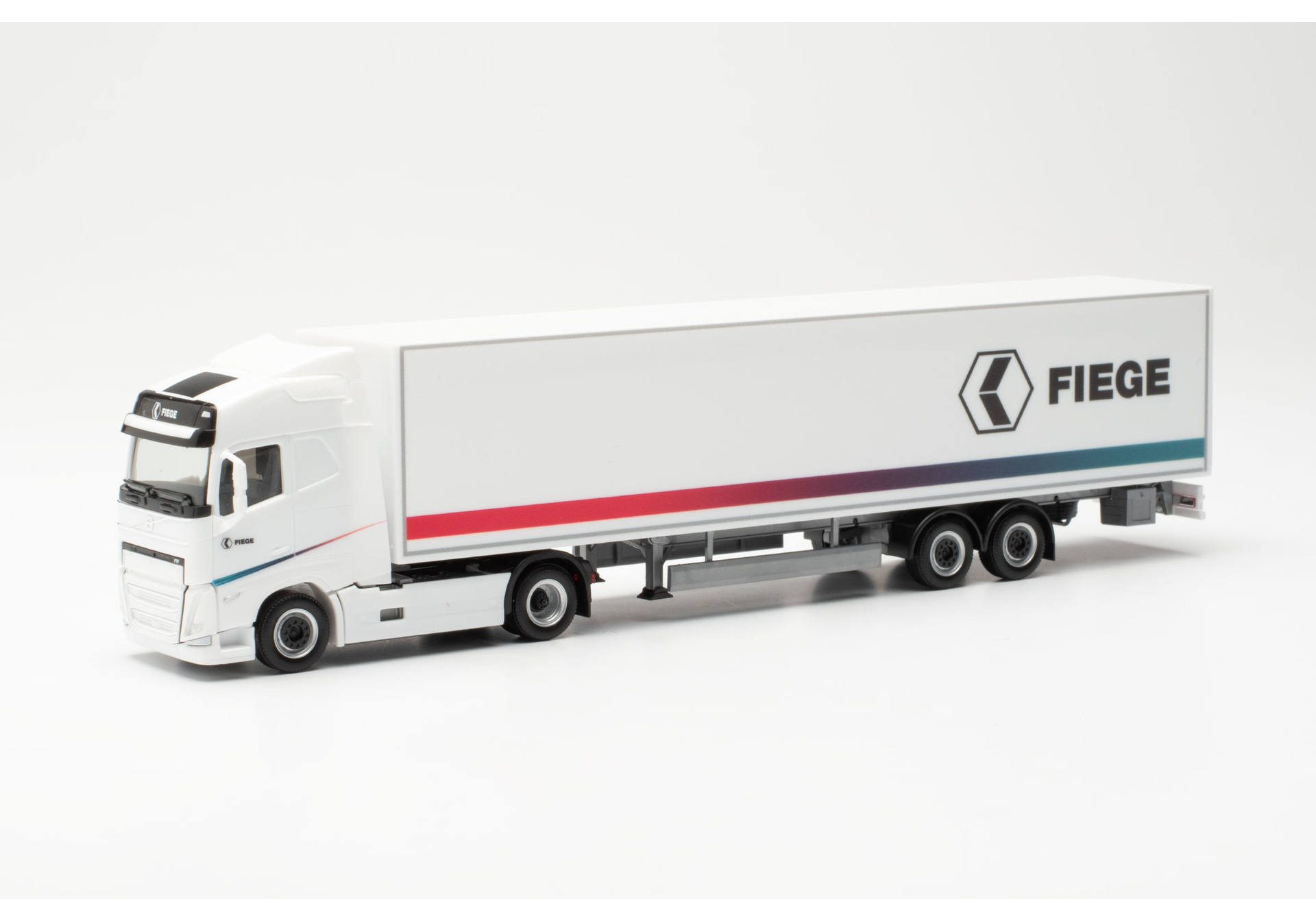Volvo FH GL 2020 box semitrailer "Fiege" (Swiss)