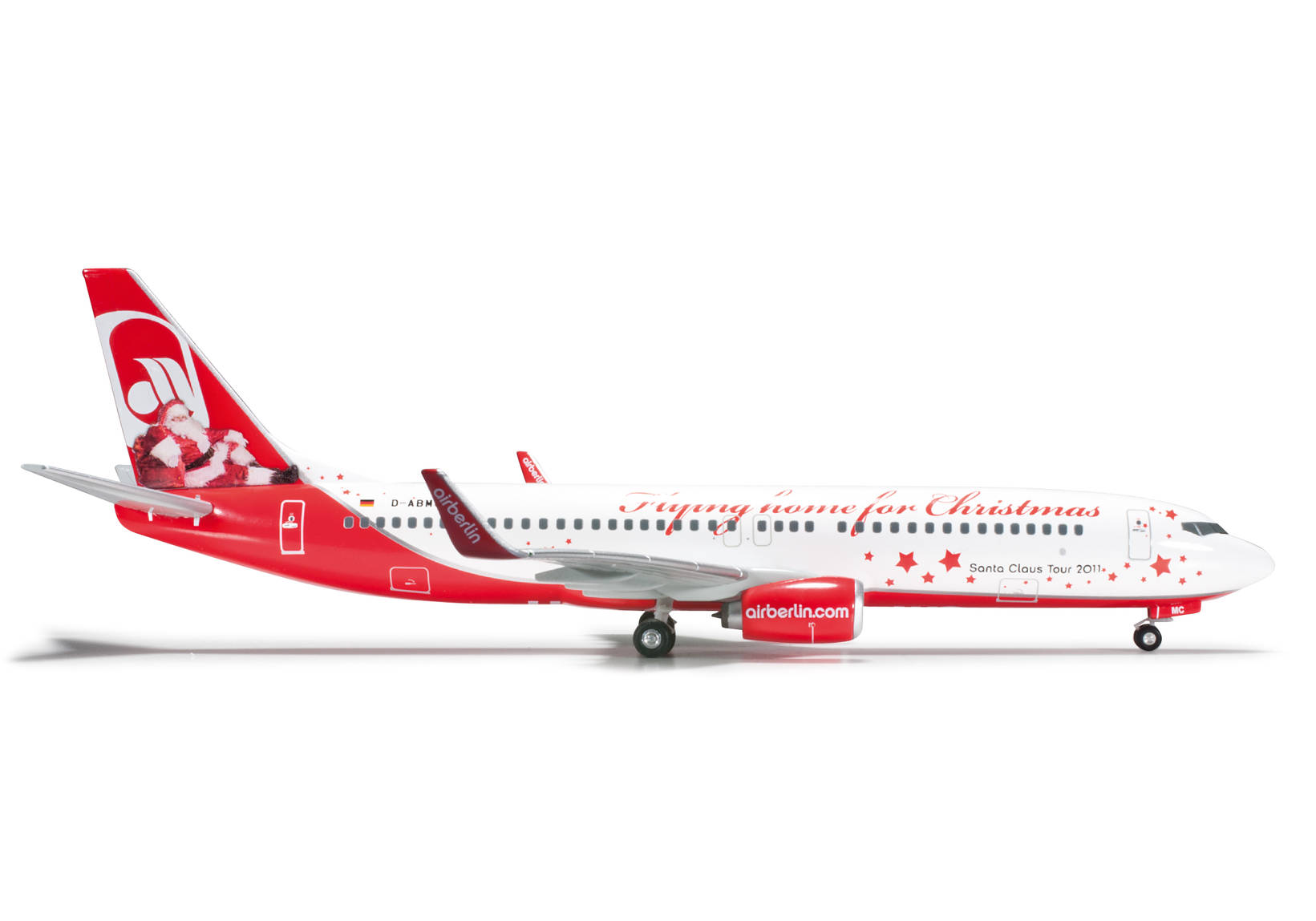 Air Berlin Boeing 737-800 "Flying home for Christmas"
