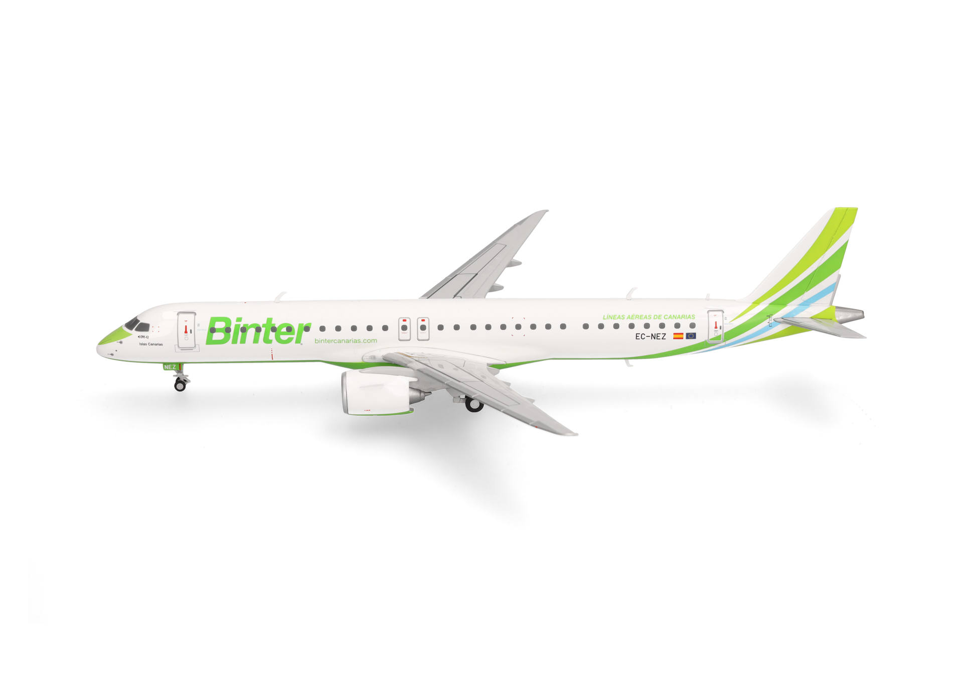 Binter Canarias Embraer E195-E2 - “Islas Canarias” - EC-NEZ 