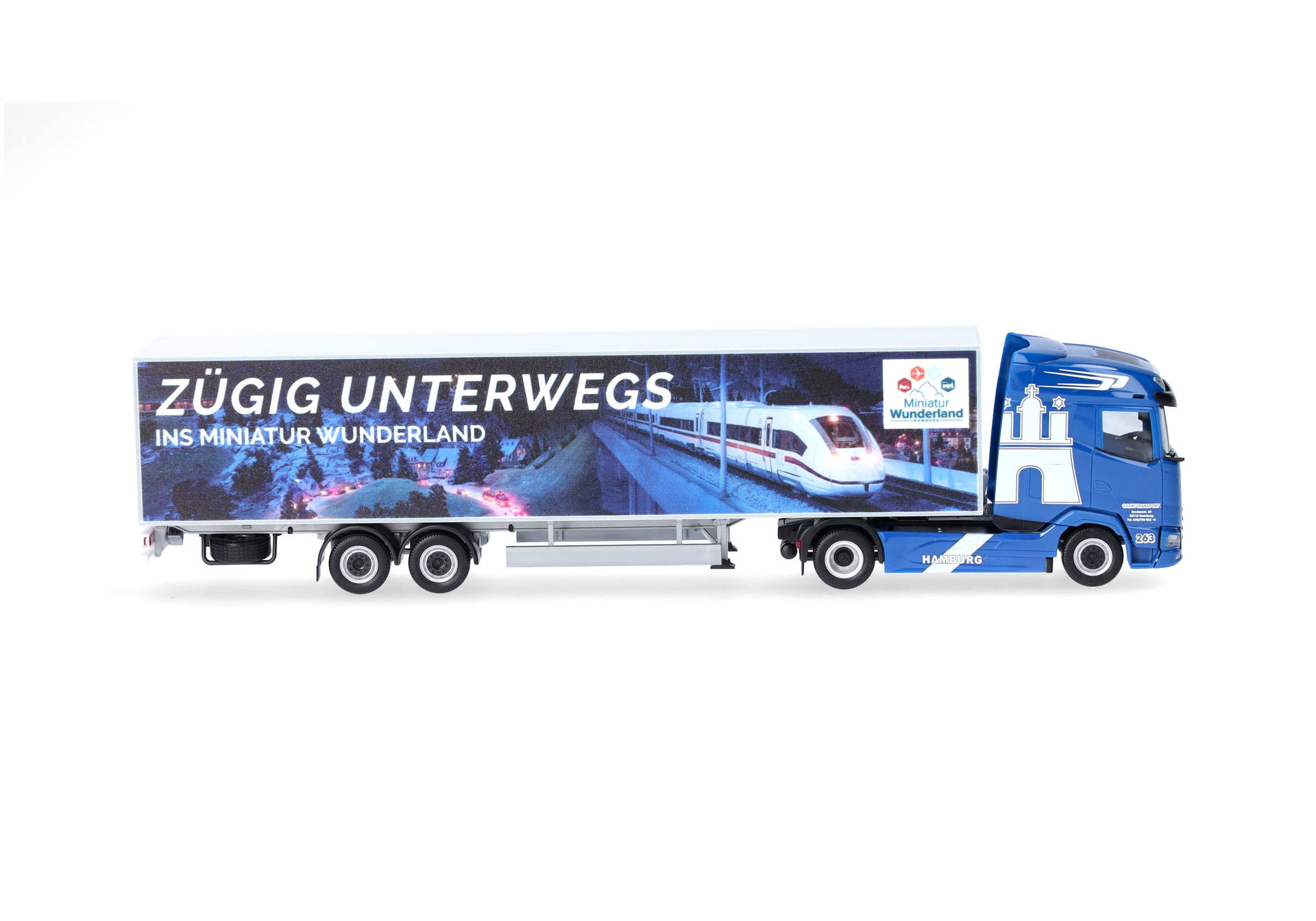 DAF XG Koffer-Sattelzug "Garbe Transport GmbH/Miniaturwunderland Hamburg"
