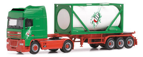 DAF 95 XF SSC Tankcontainer saddle 2a/3a