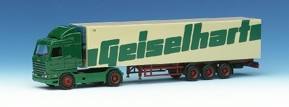 Scania 143 m streamline cold suitcase saddle train 2A/3A
