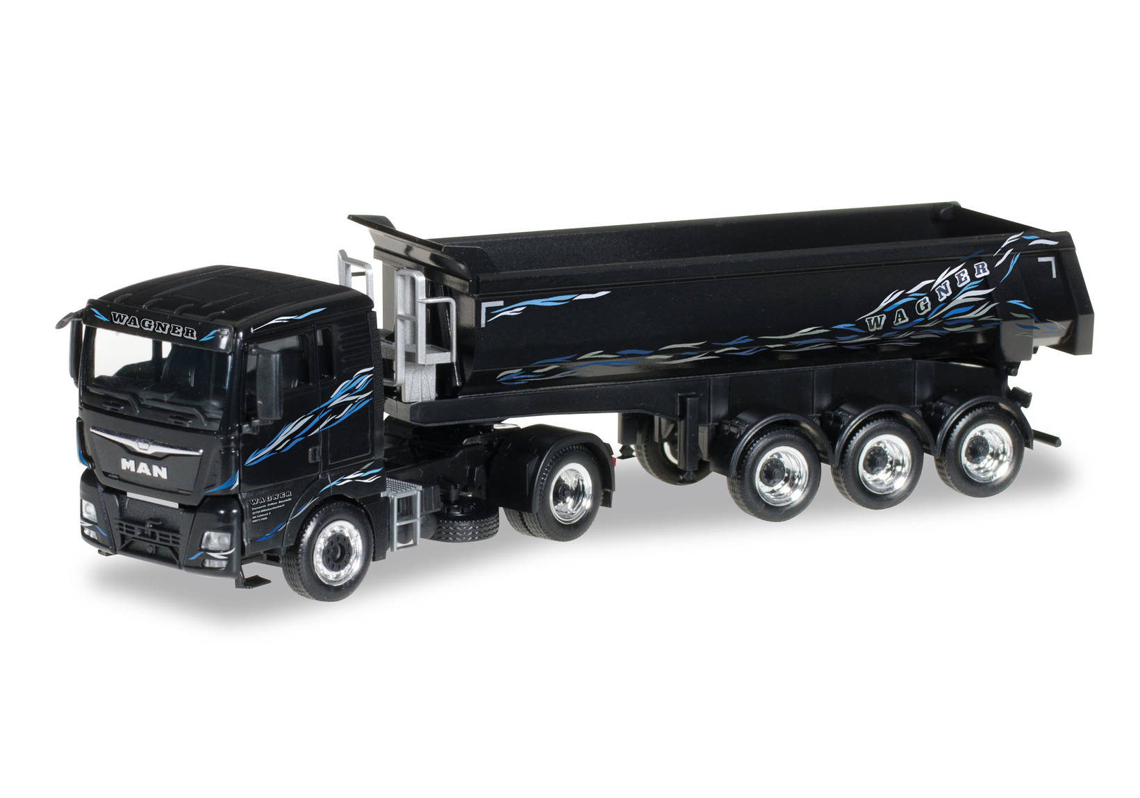 MAN TGX XL Rundmulden-Sattelzug "Wagner"