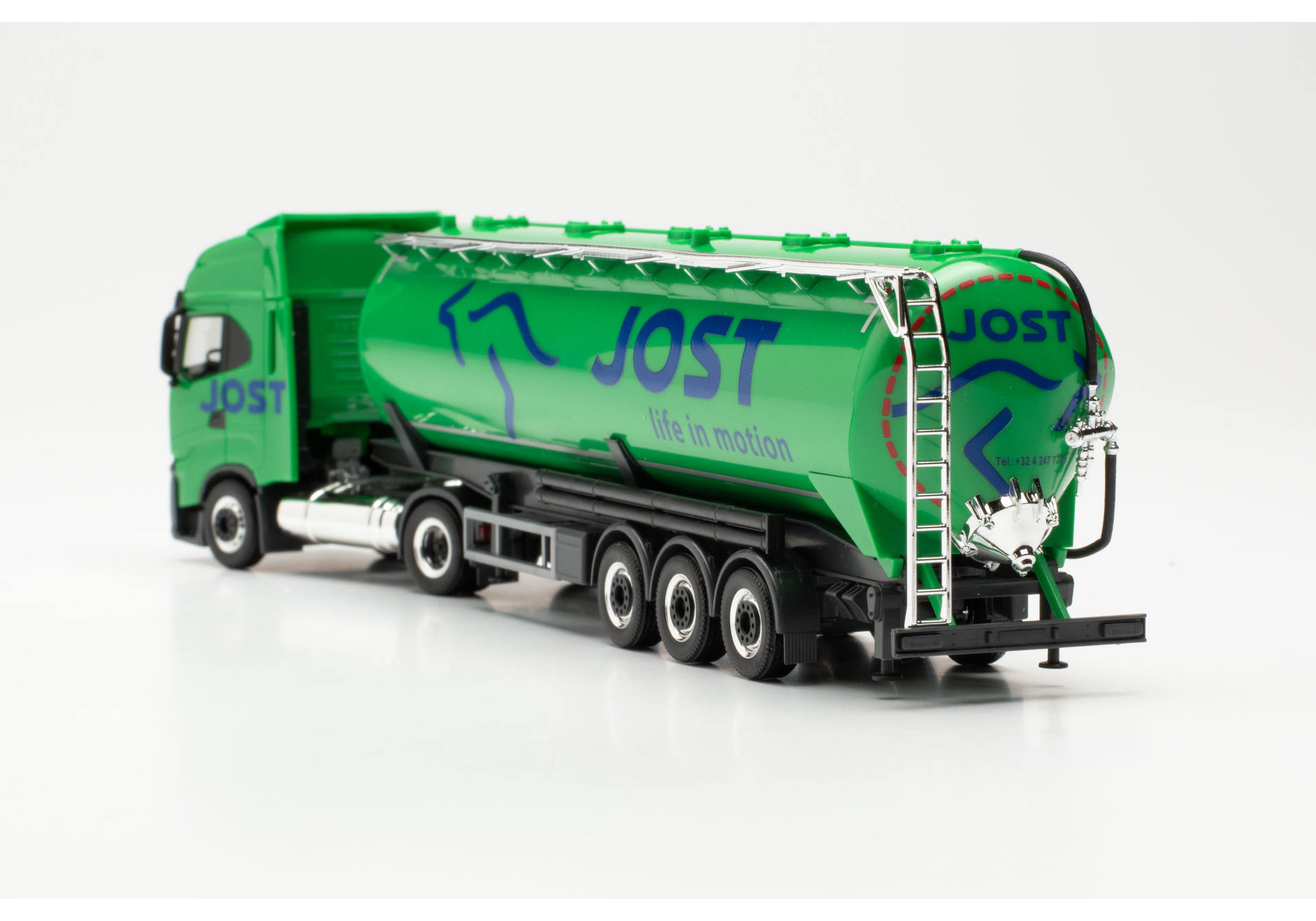 Iveco S-Way LNG Silo-Sattelzug „Jost Group“ (Luxemburg/Weißwampach)