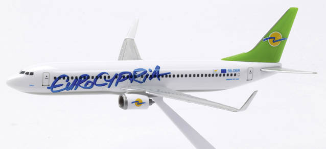 Eurocypria Airlines Boeing 737-800. This item comes / came in Wooster branded packaging.