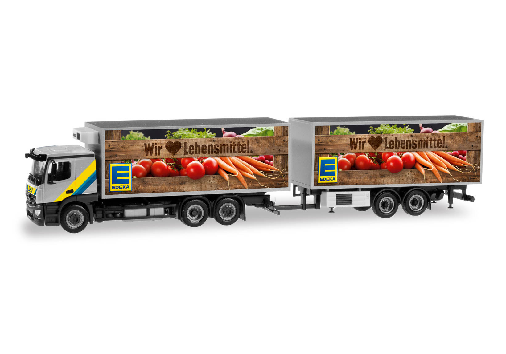 Mercedes-Benz Actros Calssicspace refrigerated box Trailer "EDEKA"