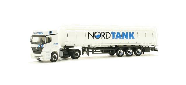 Mercedes-Benz Axor LH jumbo tank semitrailer "Nordtank"