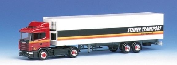 Scania 124 HL cold suitcase saddle train 2A/2A