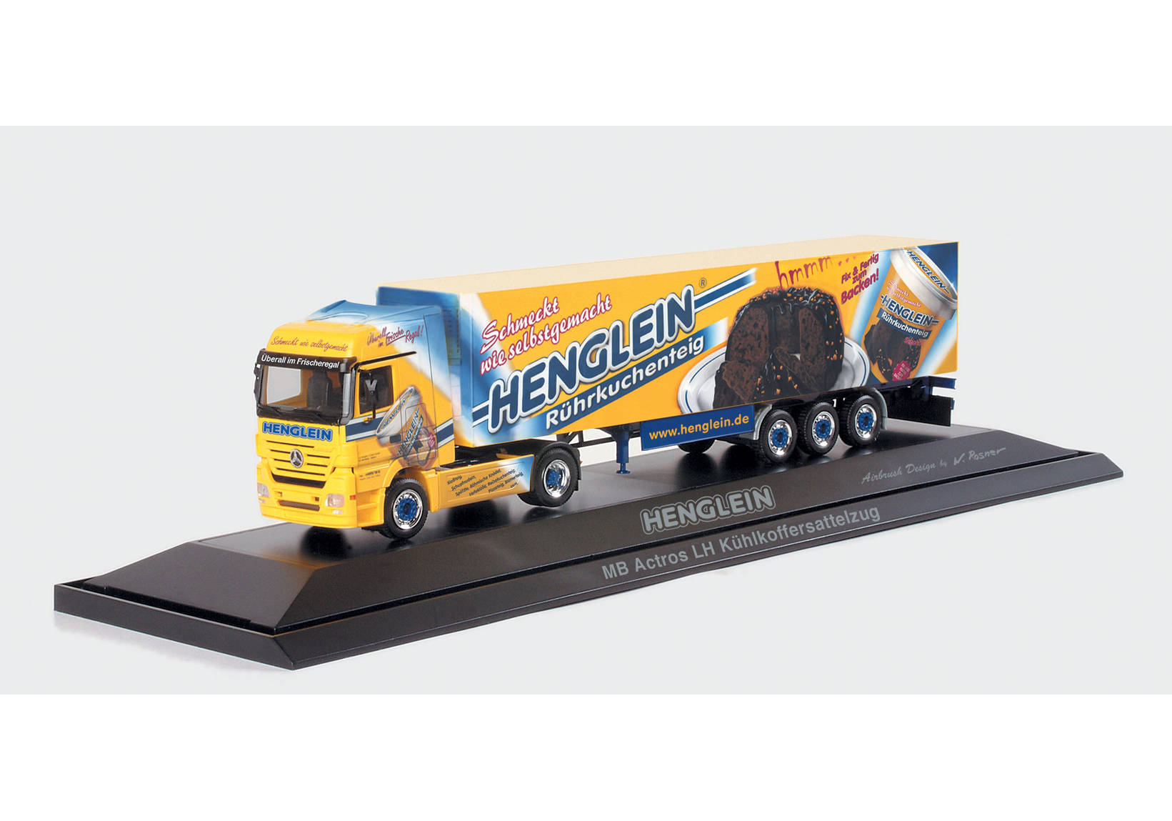 Mercedes-Benz Actros LH refrigerated box semitrailer "Henglein"