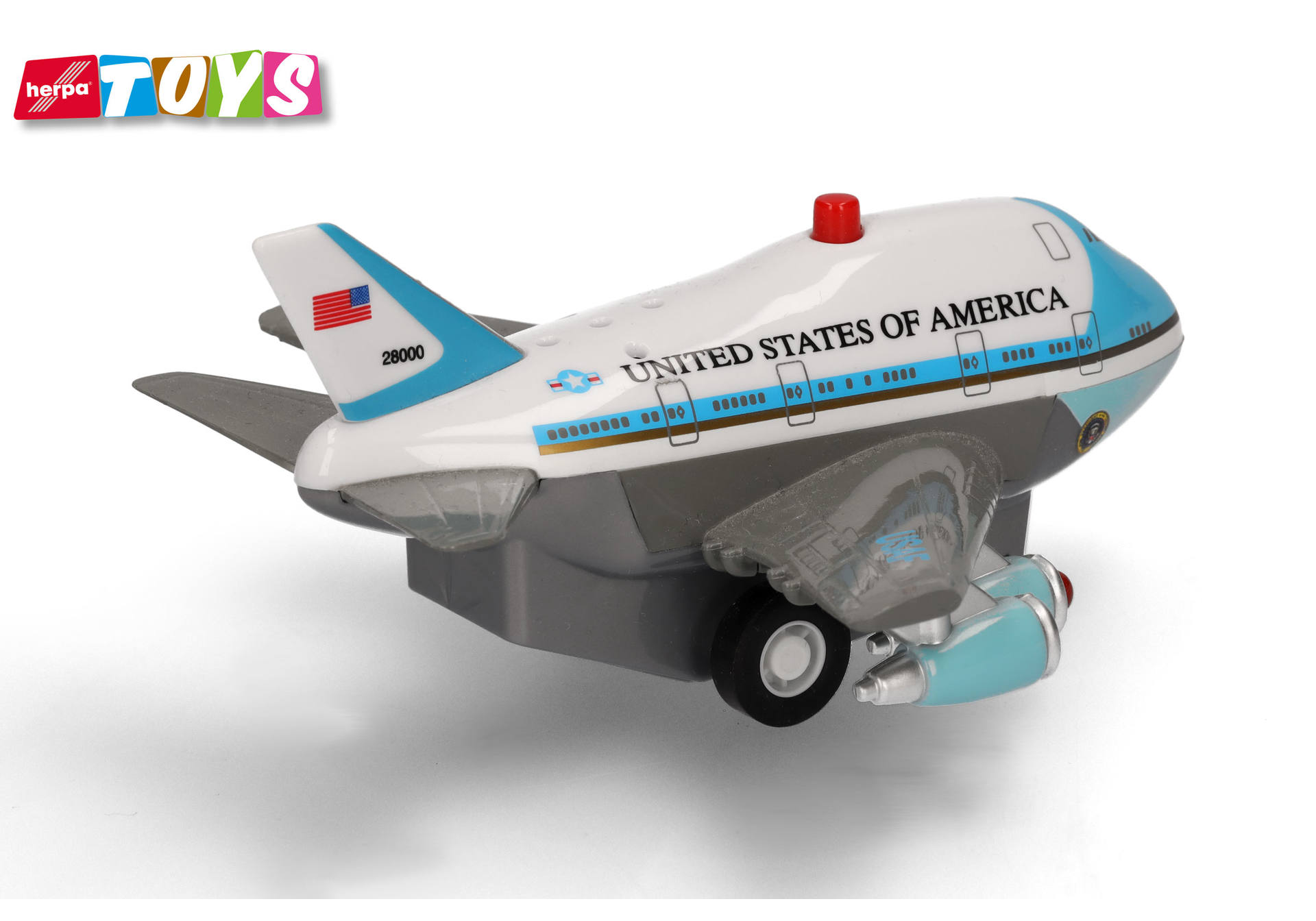 Herpa Toys: Air Force One Pullback Aviation Toy
