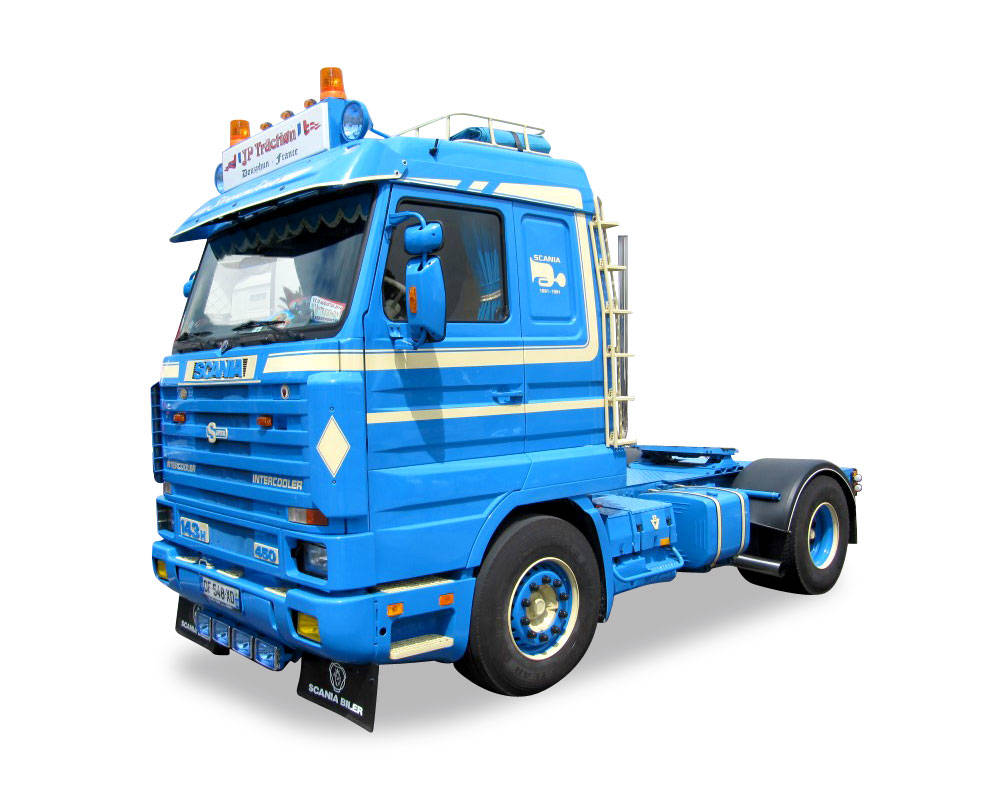 Scania 143 SL rigid tractor "JP Traction"