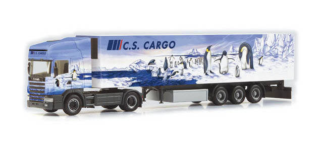 Scania 124 teaspoon cold suitcase saddle train 2A/3A