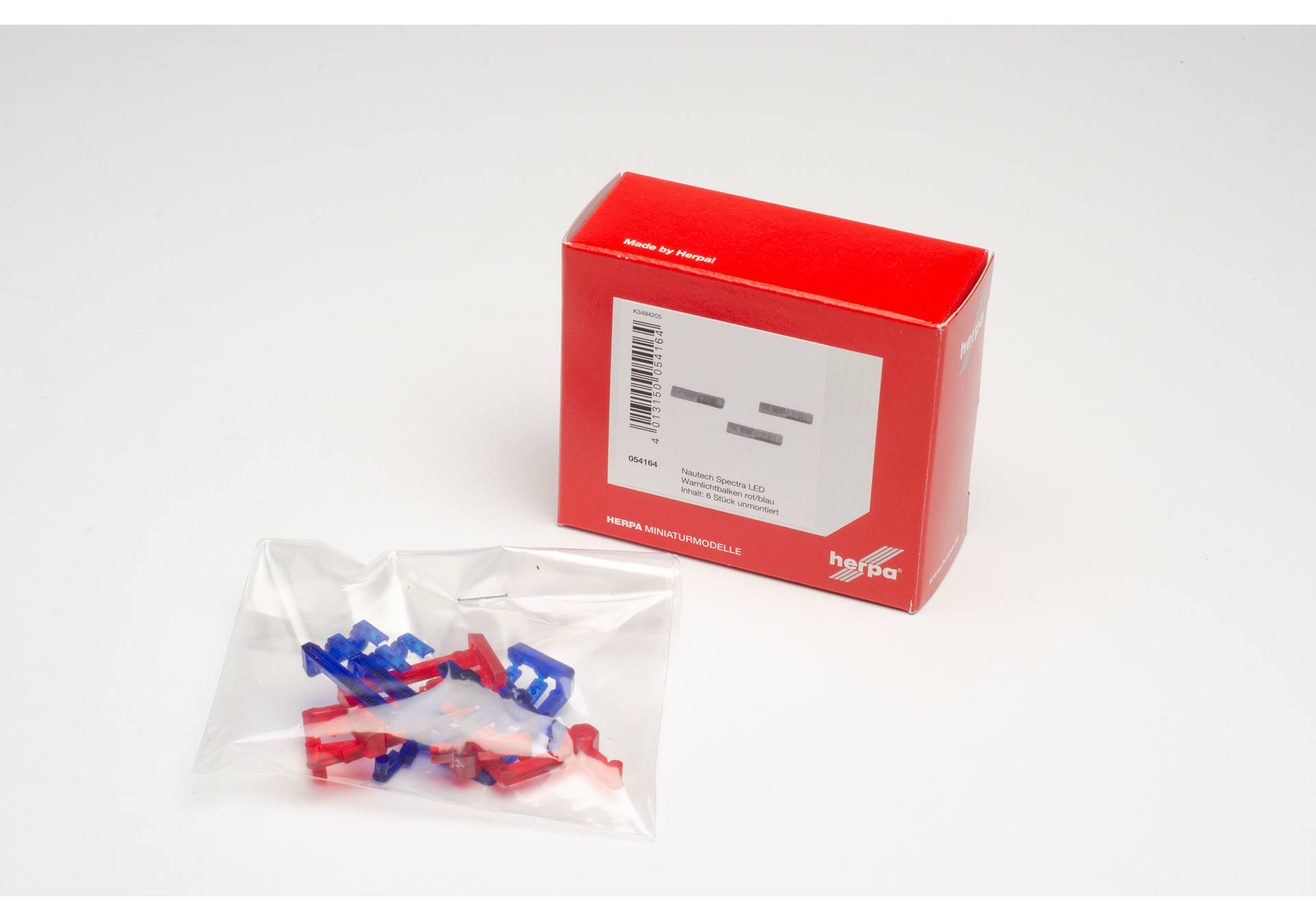 Nautech Spectra LED warning light bar, 6 pcs.