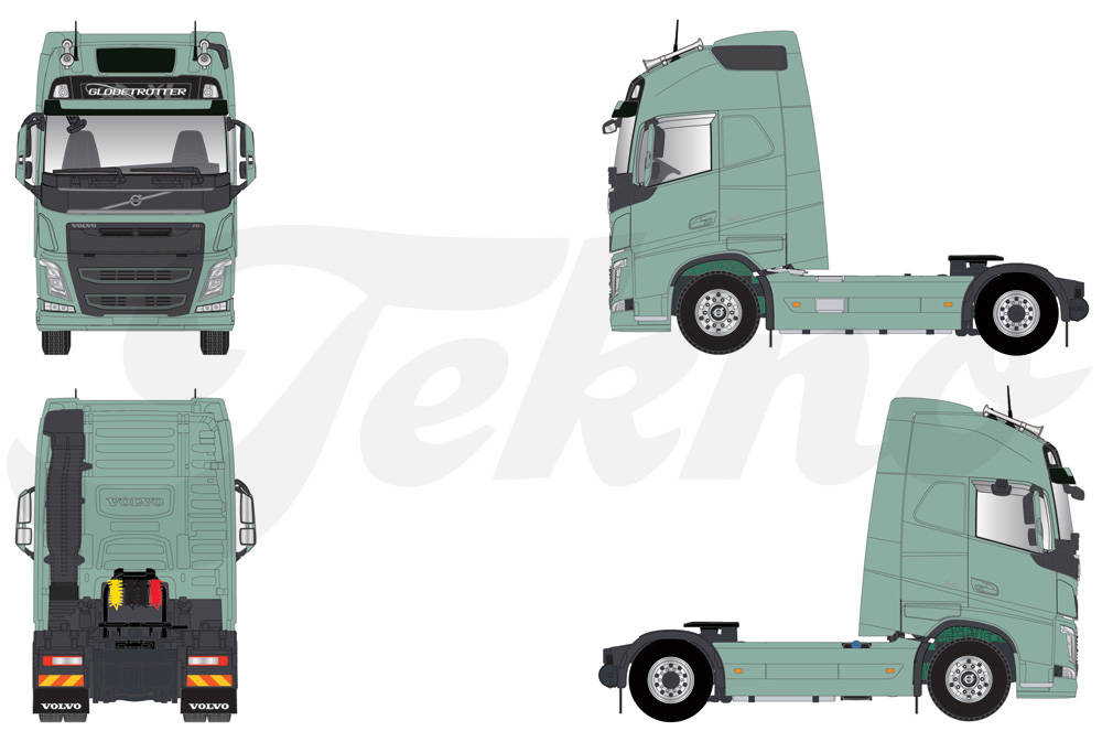 Volvo FH04 Gl. XL rigid tractor