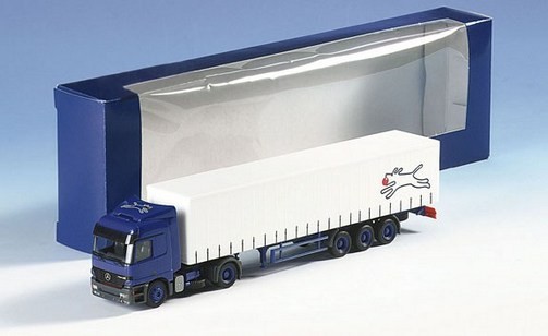 Mercedes-Benz Actros L Curtain Planoa Train 2a/3a Special box