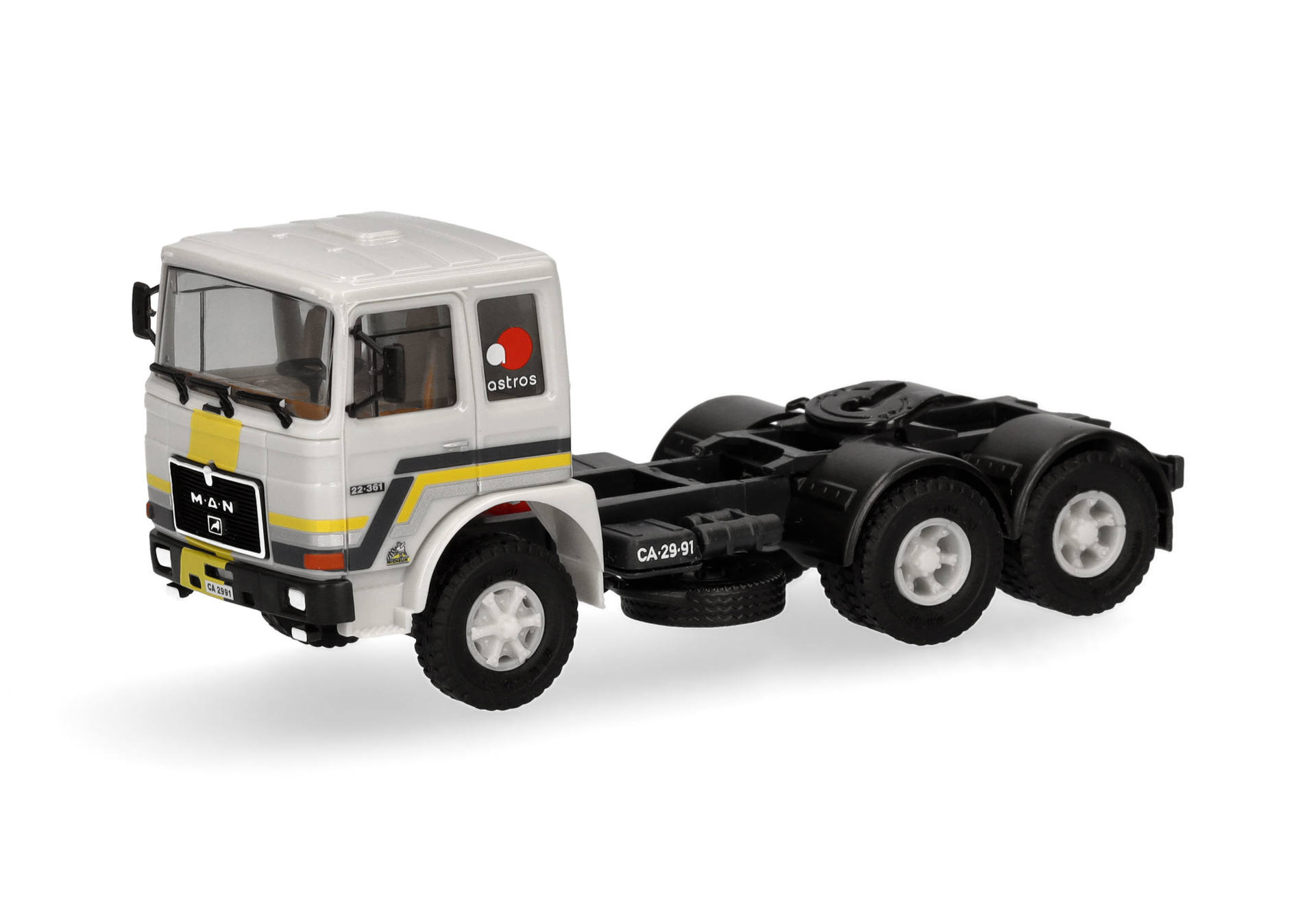 MAN F8 rigid tractor 3axles "Auf Achse" (HD Logistics)