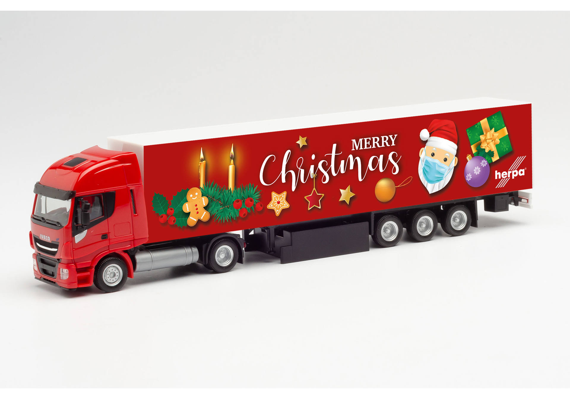 Iveco Stralis NP box semitrailer truck"2nd Sunday in Advent 2020"