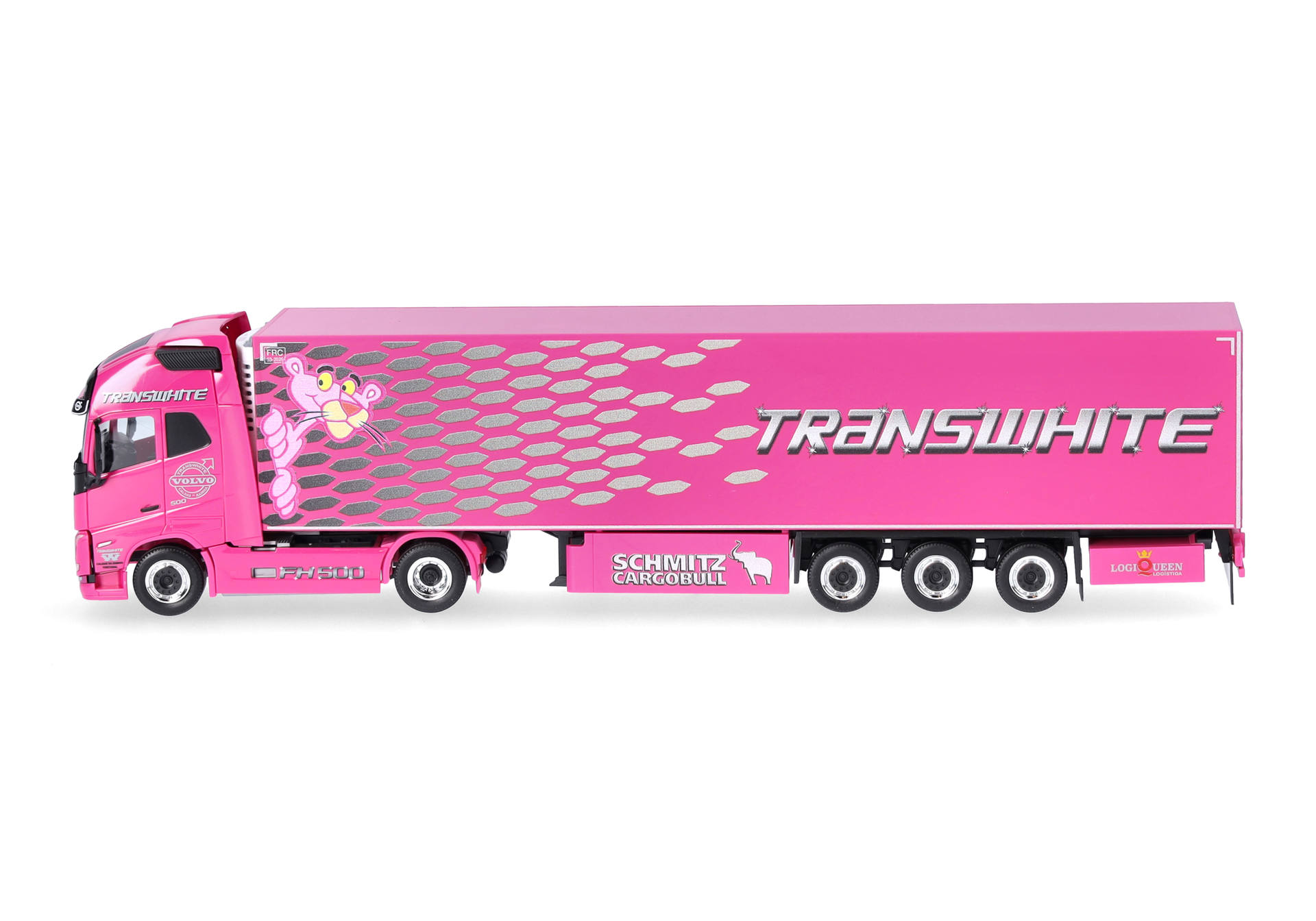 Volvo FH GL XL 2020 Kühlkoffer-Sattelzug "Transwhite" (Portugal)