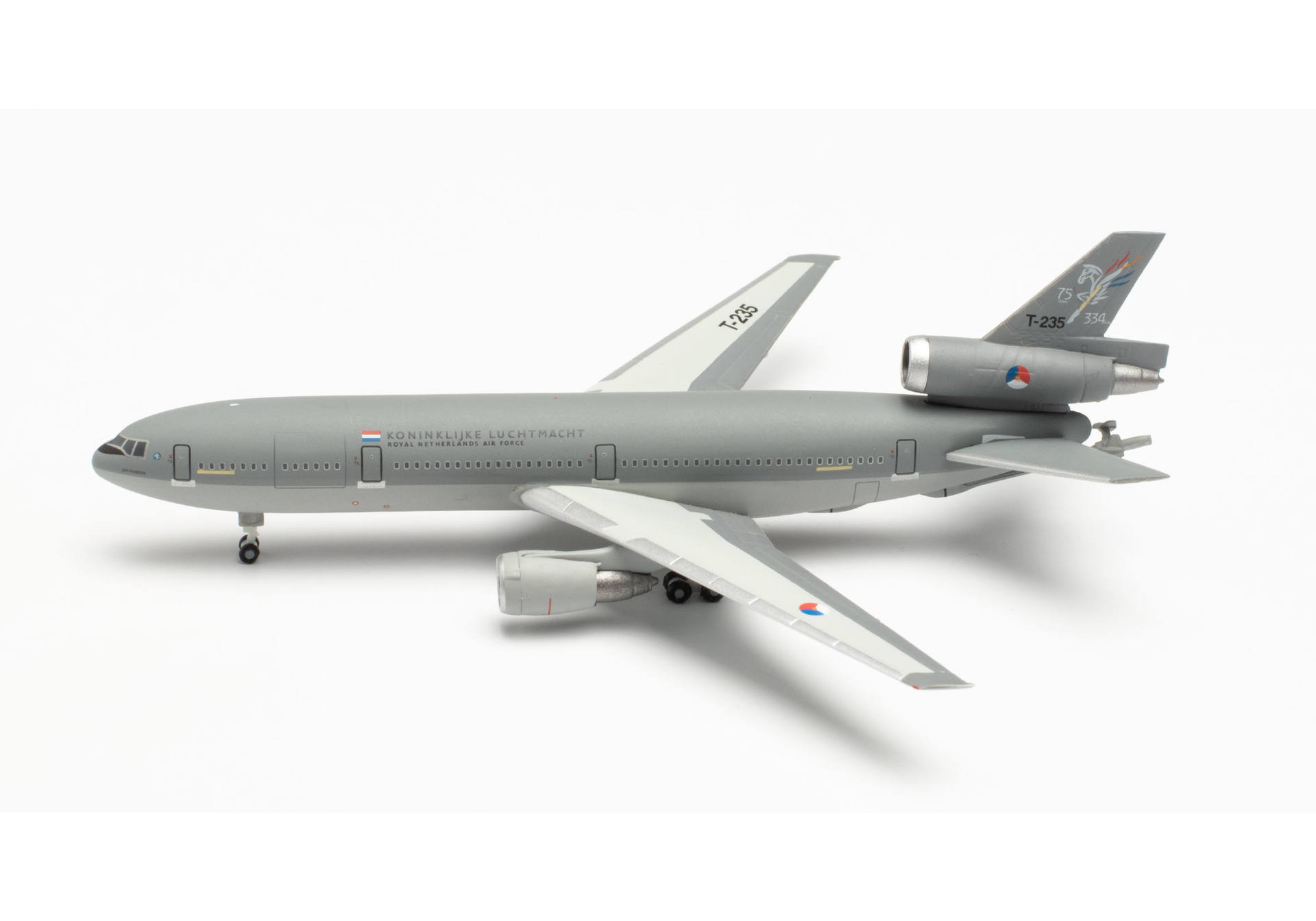 Royal Netherlands Air Force McDonnell Douglas KDC-10 Extender - 334 Squadron, Eindhoven Air Base “75 Years” – T-235