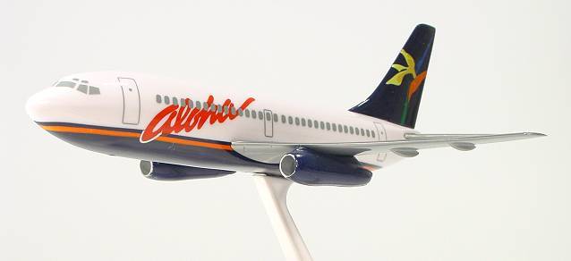 Aloha Airlines Boeing 737-200. Artikel wird/ wurde in Wooster-Verpackung ausgeliefert.
