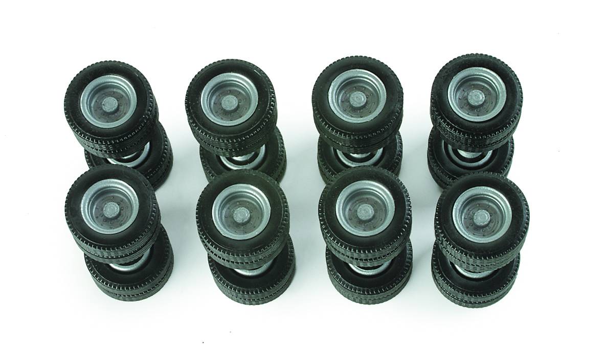 Hypoid axle silber (8 sets of wheels)