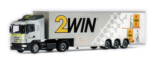 Scania 124 HL suitcase double-sinked drainage 2A/3A