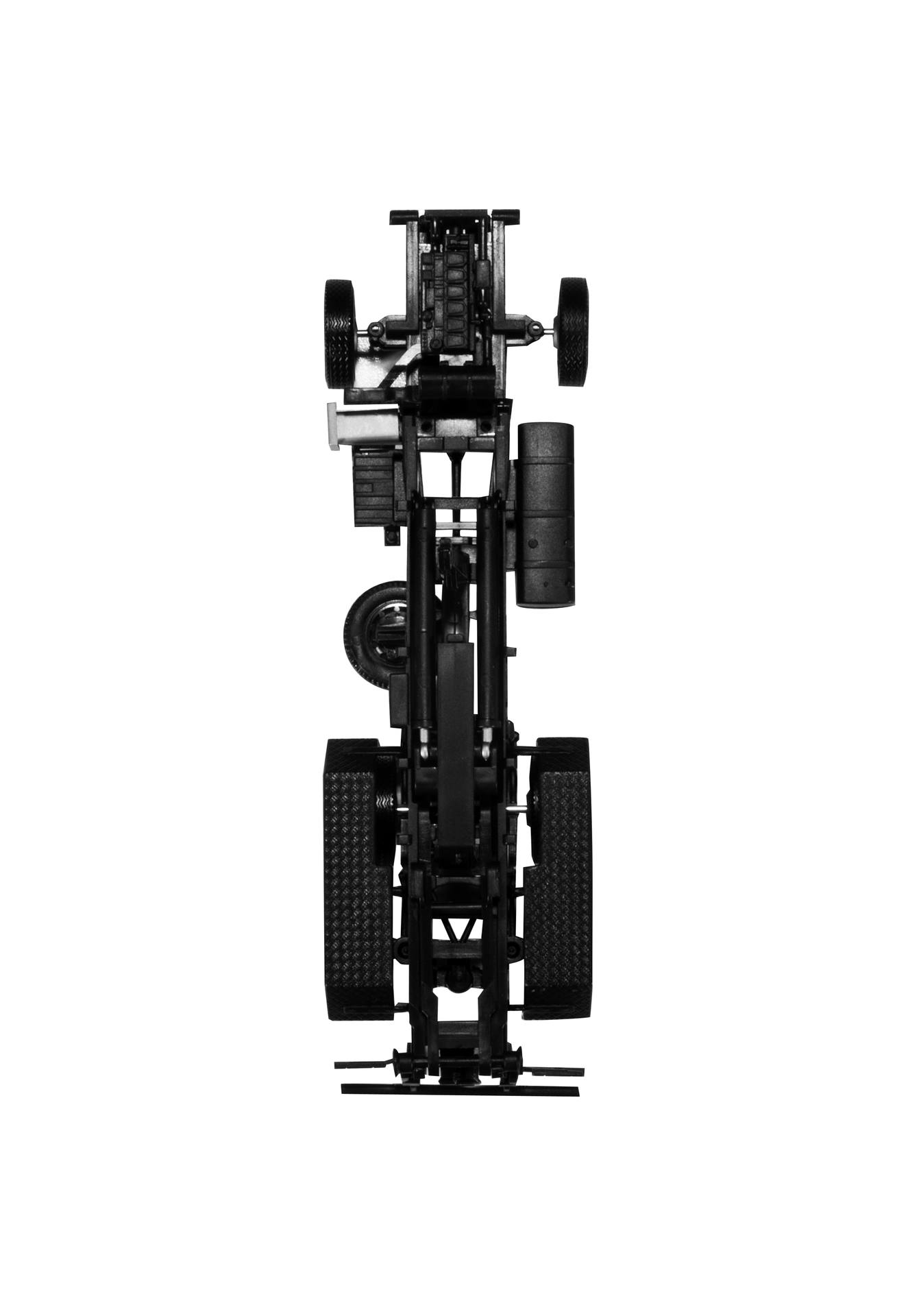 chassis for trucks MAN TGX 3-axle with roll-off kinematics Content: 2 pcs.