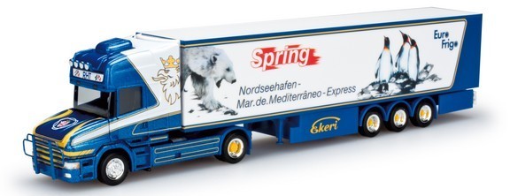 Scania Hauber '96 TL cold case saddle train 2A/3A