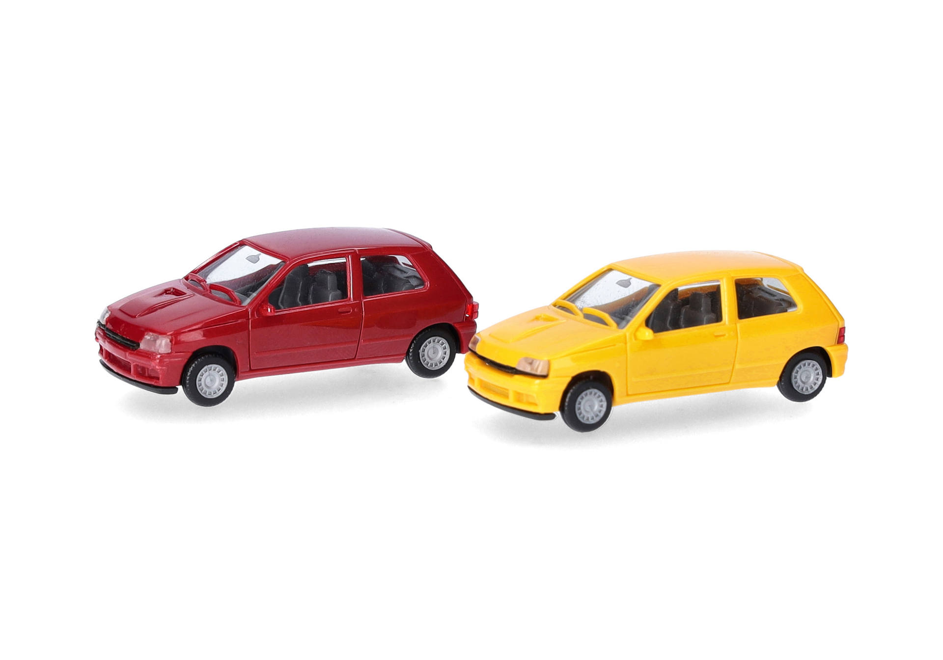 Herpa MiniKit: Renault Clio 16V, Jaune/Rouge Etrusque