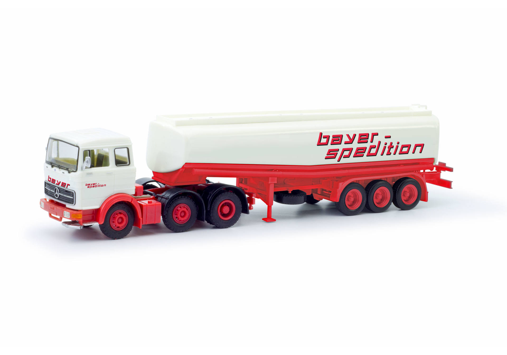 Mercedes-Benz LPS 2032 Benzintank-Sattelzug "bayer-spedition"