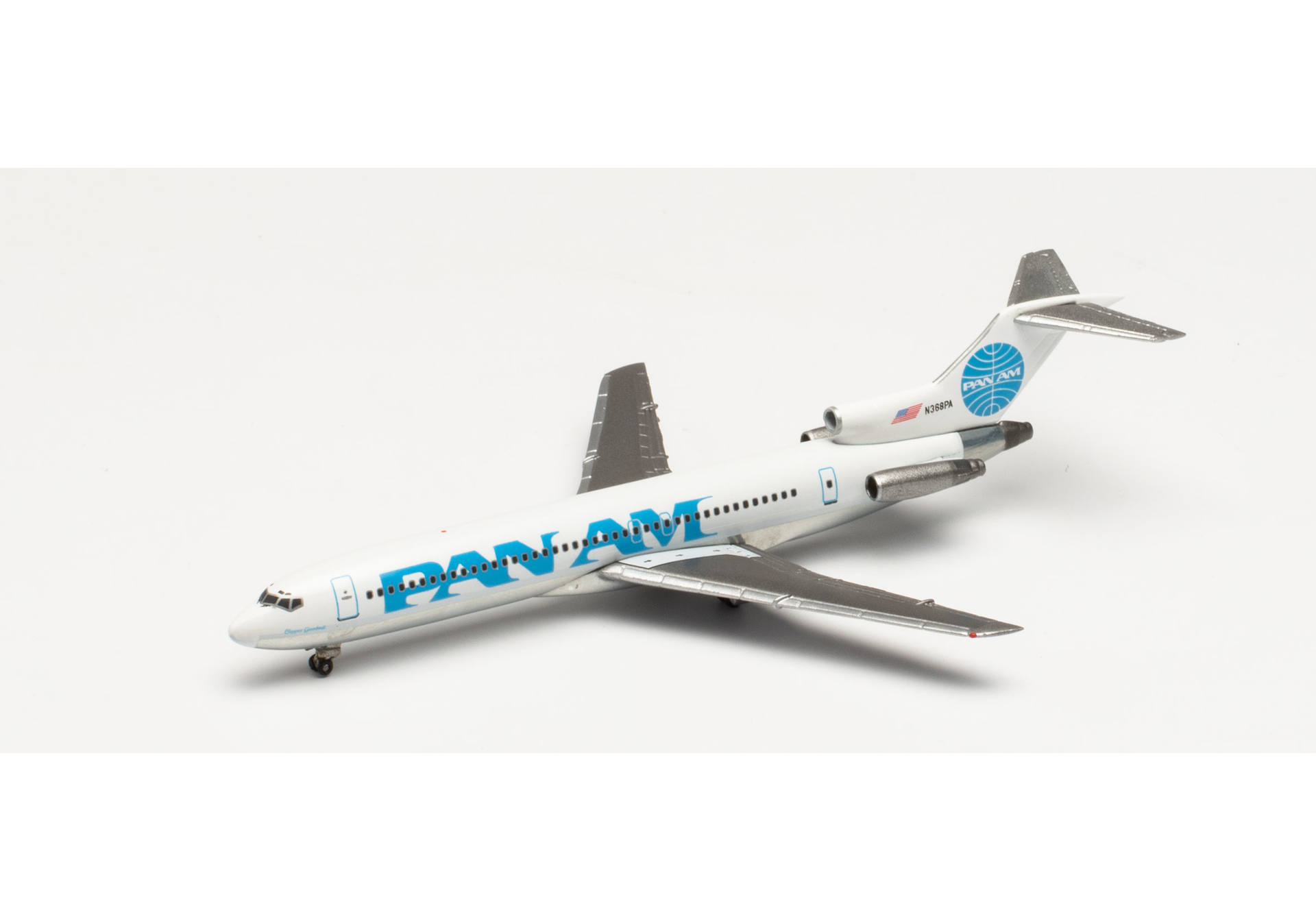 Pan Am Boeing 727-200 - Last Pan Am Flight, Flight 436, December 4, 1991 – N368PA “Clipper Goodwill”