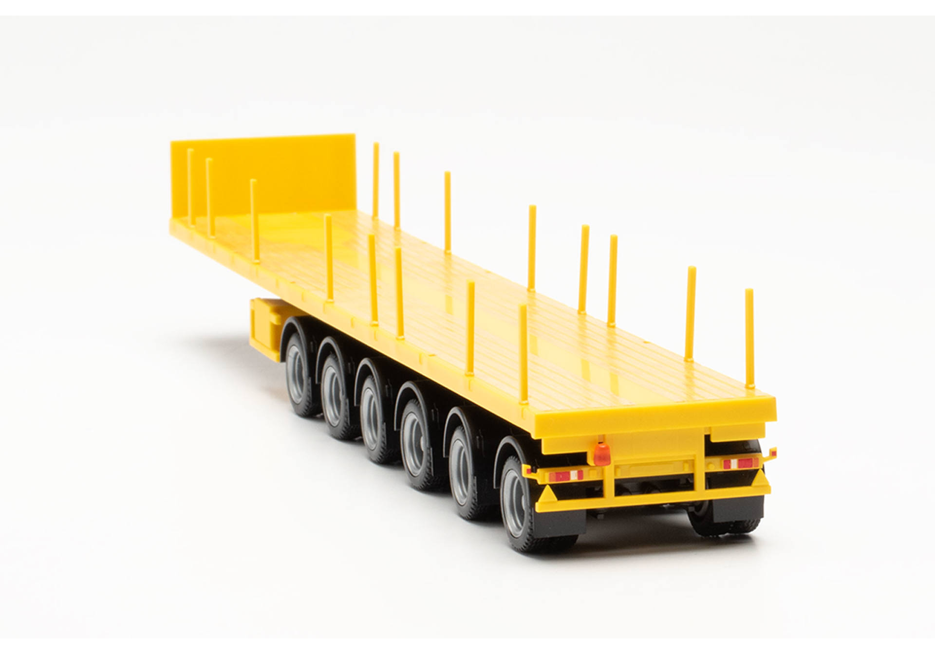 Nooteboom Ballasttrailer, traffic yellow