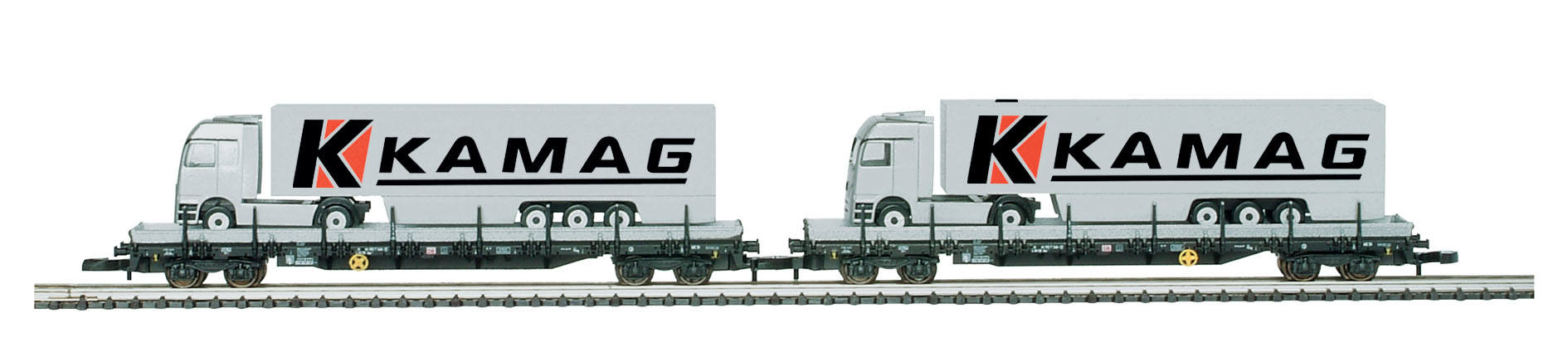 Transportzug "KAMAG" Spur Z (Märklin MiniClub)