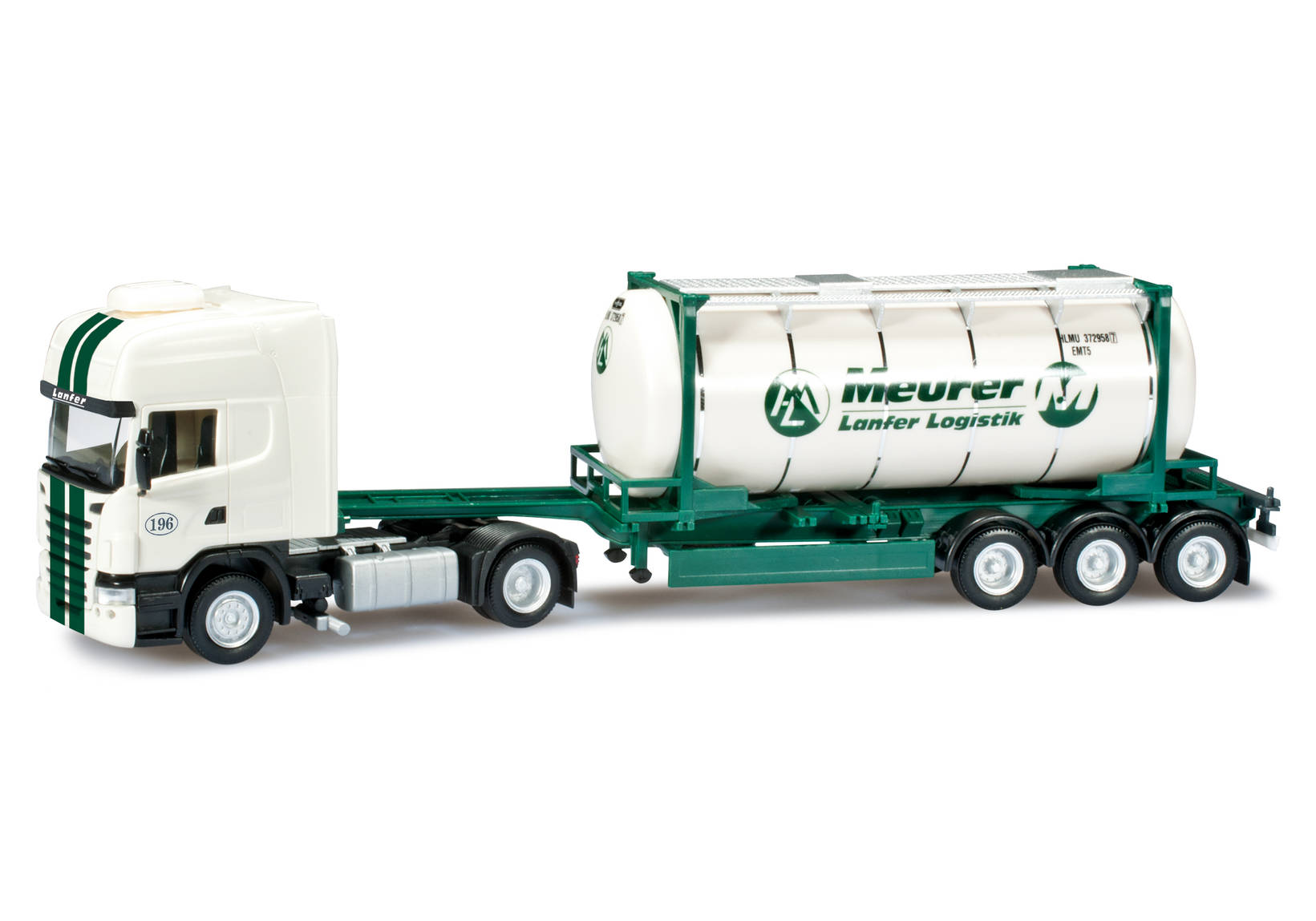 Scania R TL swapcontainer semitrailer "Lanfer"
