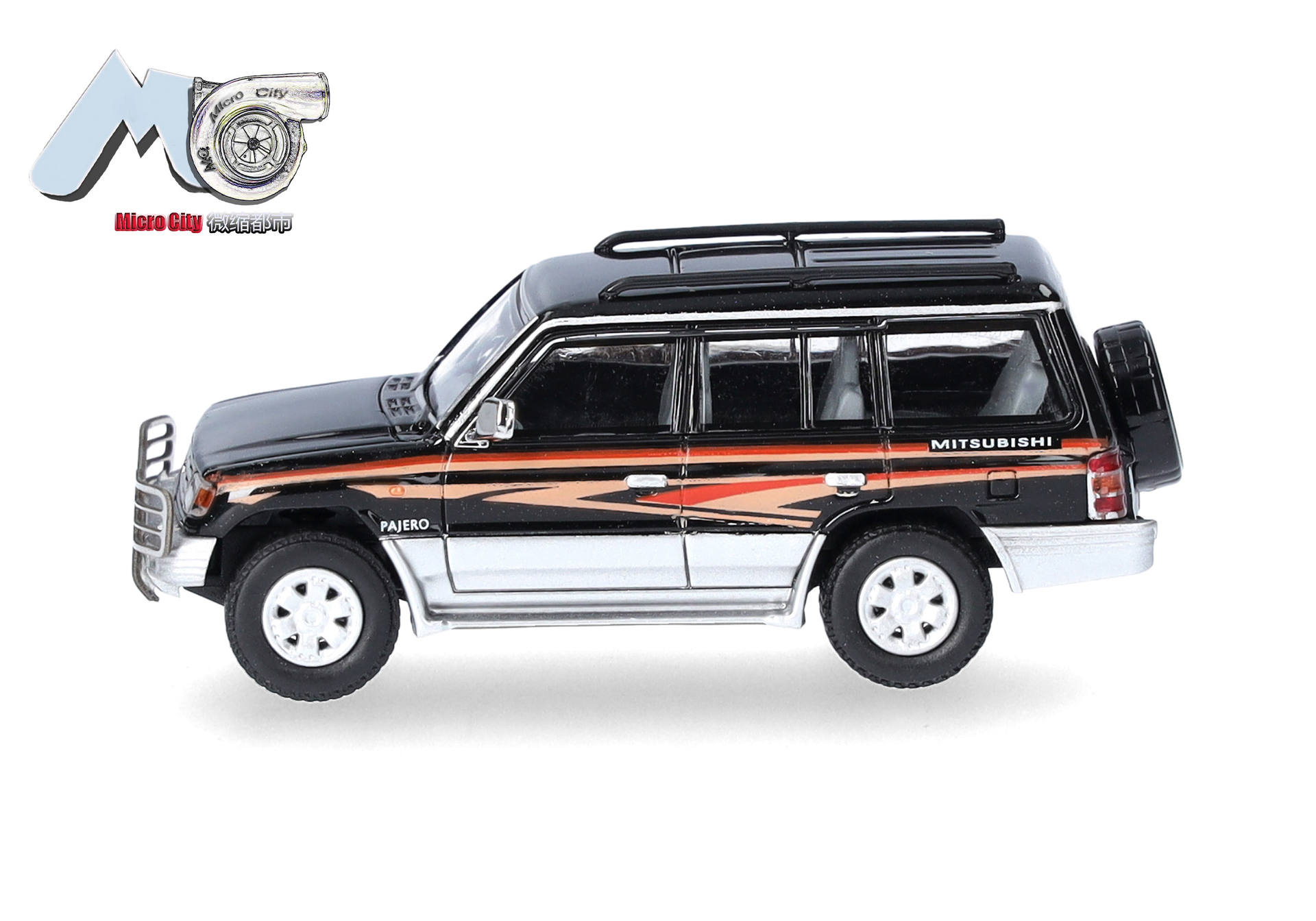 MicroCity: Mitsubishi Pajero, black