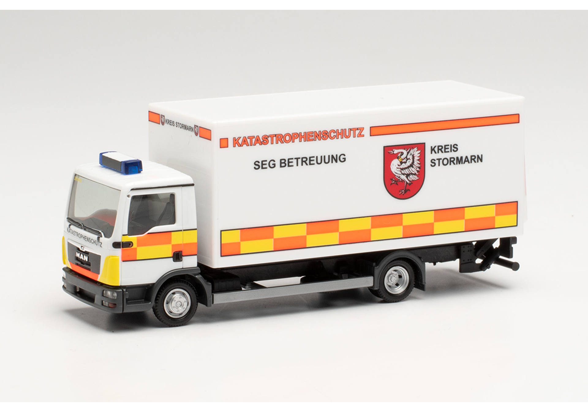 MAN TGL Koffer-LKW mit Ladebordwand „Katastrophenschutz Kreis Stormarn“