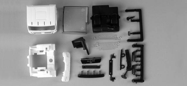 MAN TGS M driver's cabin construction version (incl. rear-view mirror)Content: 2 pcs.