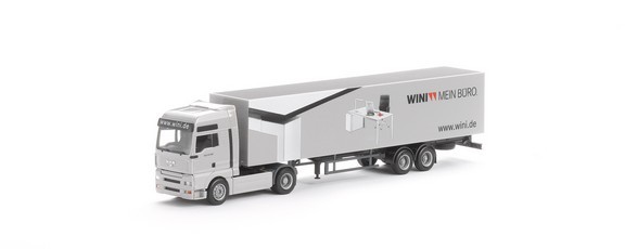 MAN TGA 18,460 XXL case saddle train