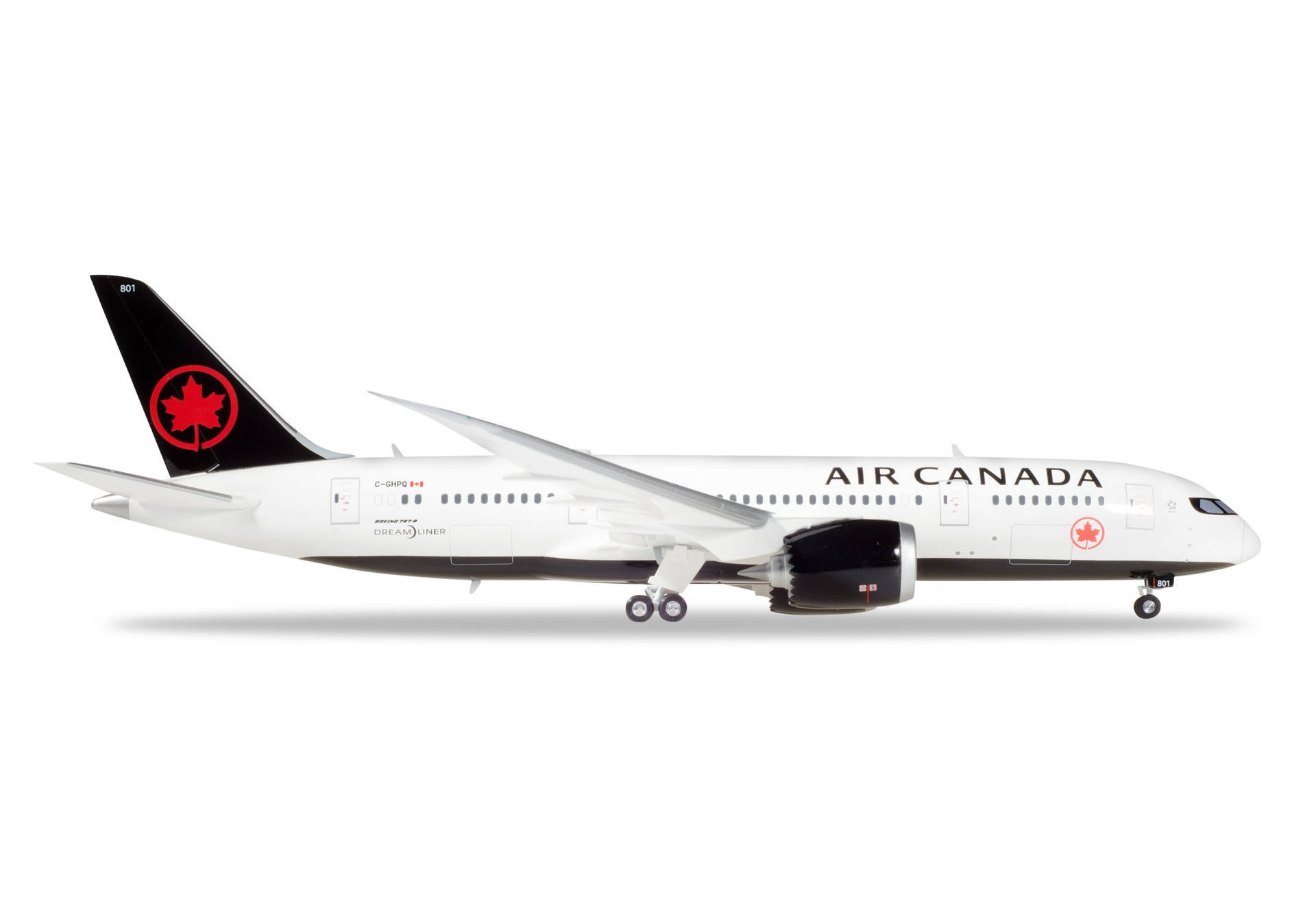 Air Canada Boeing 787-8 Dreamliner - new 2017 colors - C-GHPQ