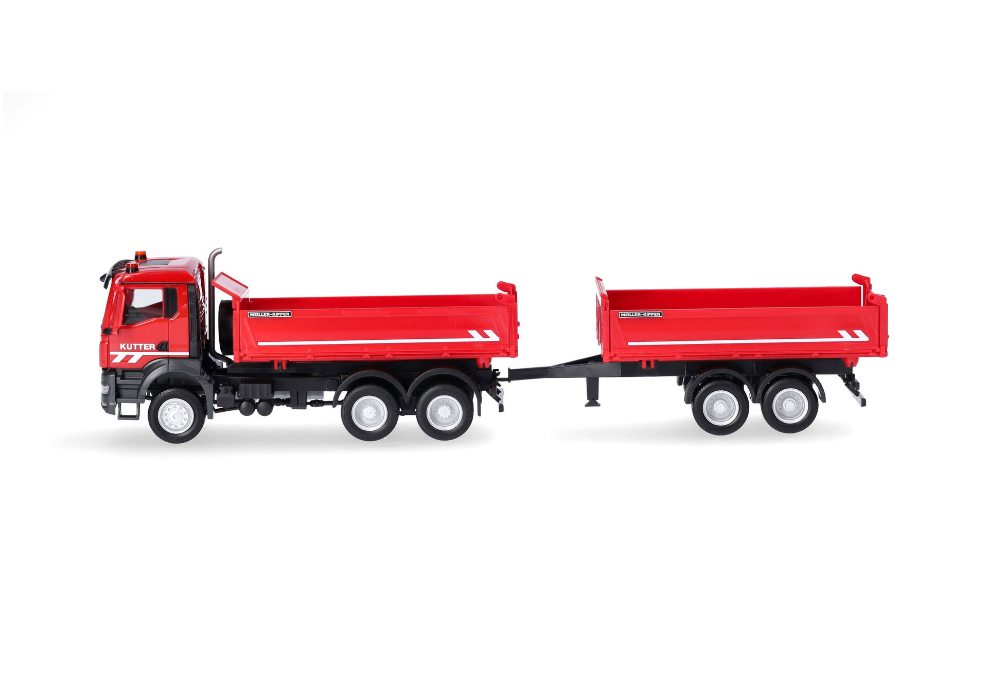 MAN TGS NN Baukipper-Hängerzug "Kutter" (Bayern / Memmingen)