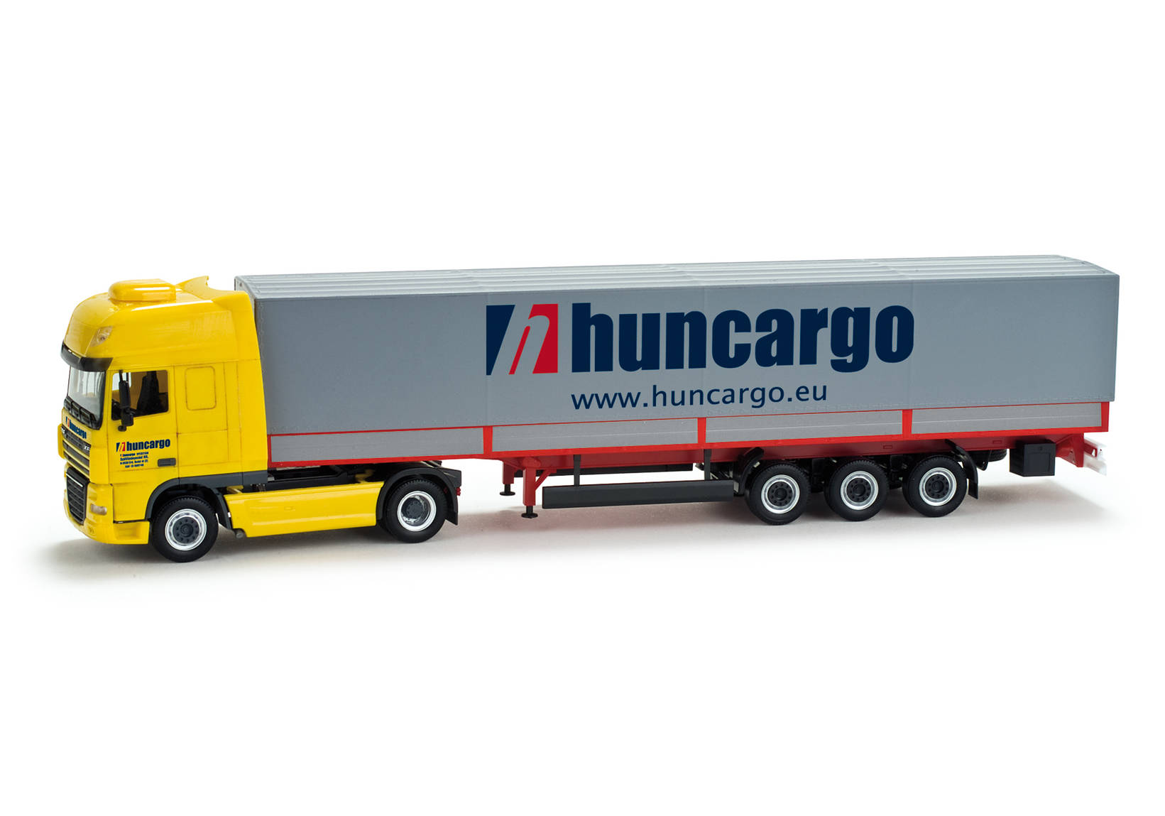 Herpa DAF XF 105 SSC canvas semitrailer 