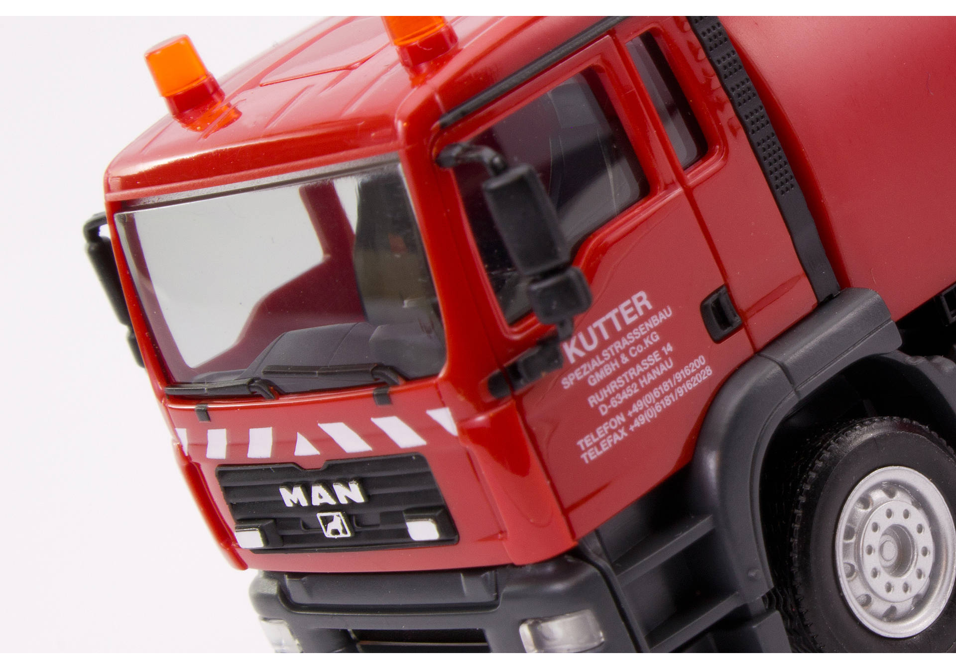 MAN TGA M Kehrfahrzeug mit Tank-Anhänger "Kutter"(Bayern / Memmingen)