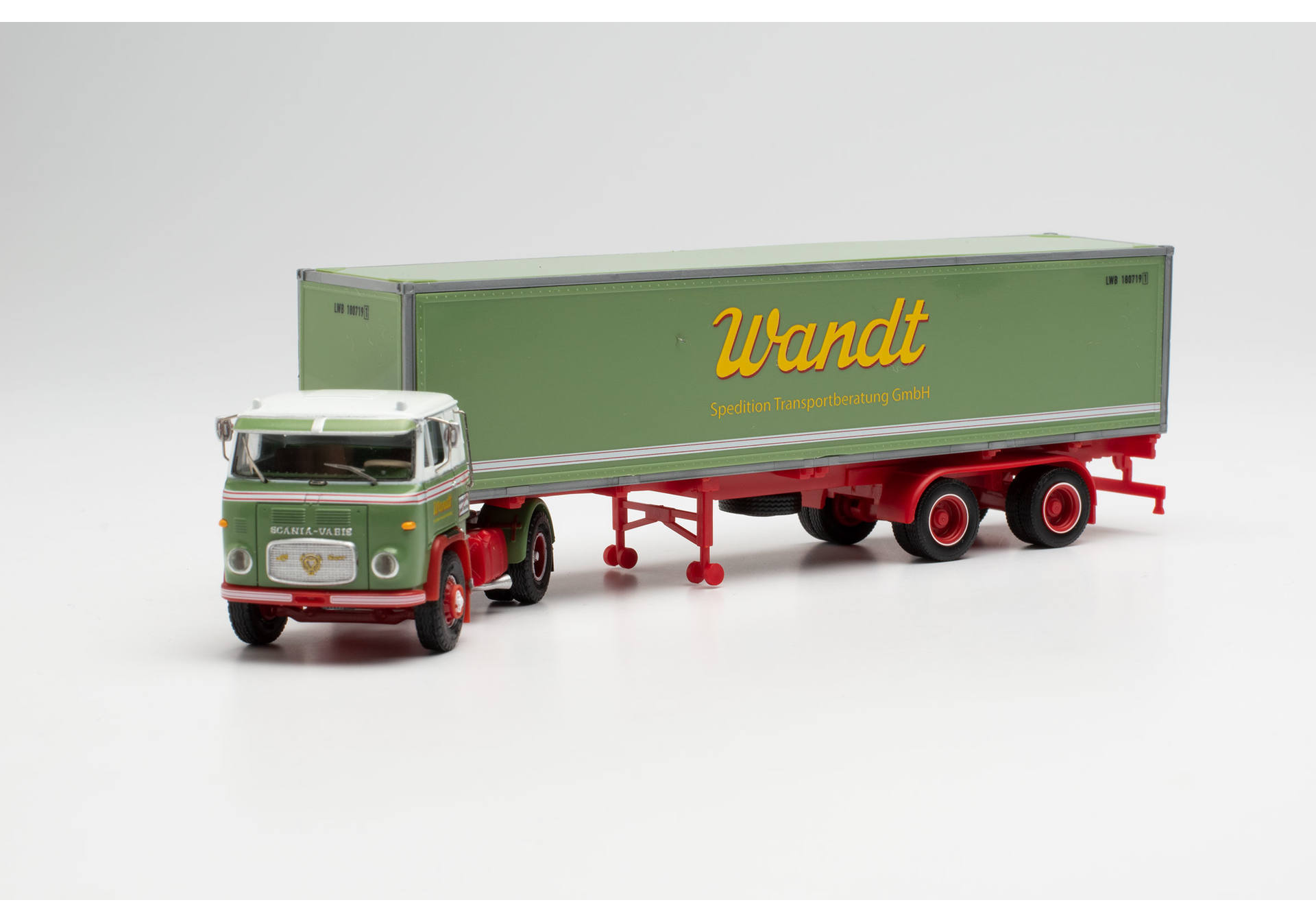 Scania Vabis LB 76 Container-Sattelzug "Spedition Wandt"