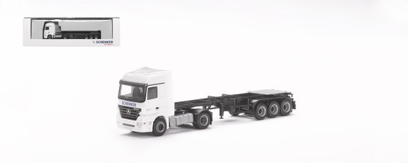 Mercedes-Benz Actros LH '02 Container saddle train special box