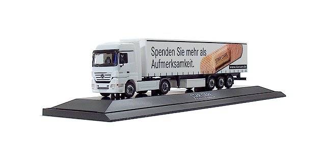 Mercedes-Benz Actros LH curtain canvas semitrailer "DaimlerChrysler"