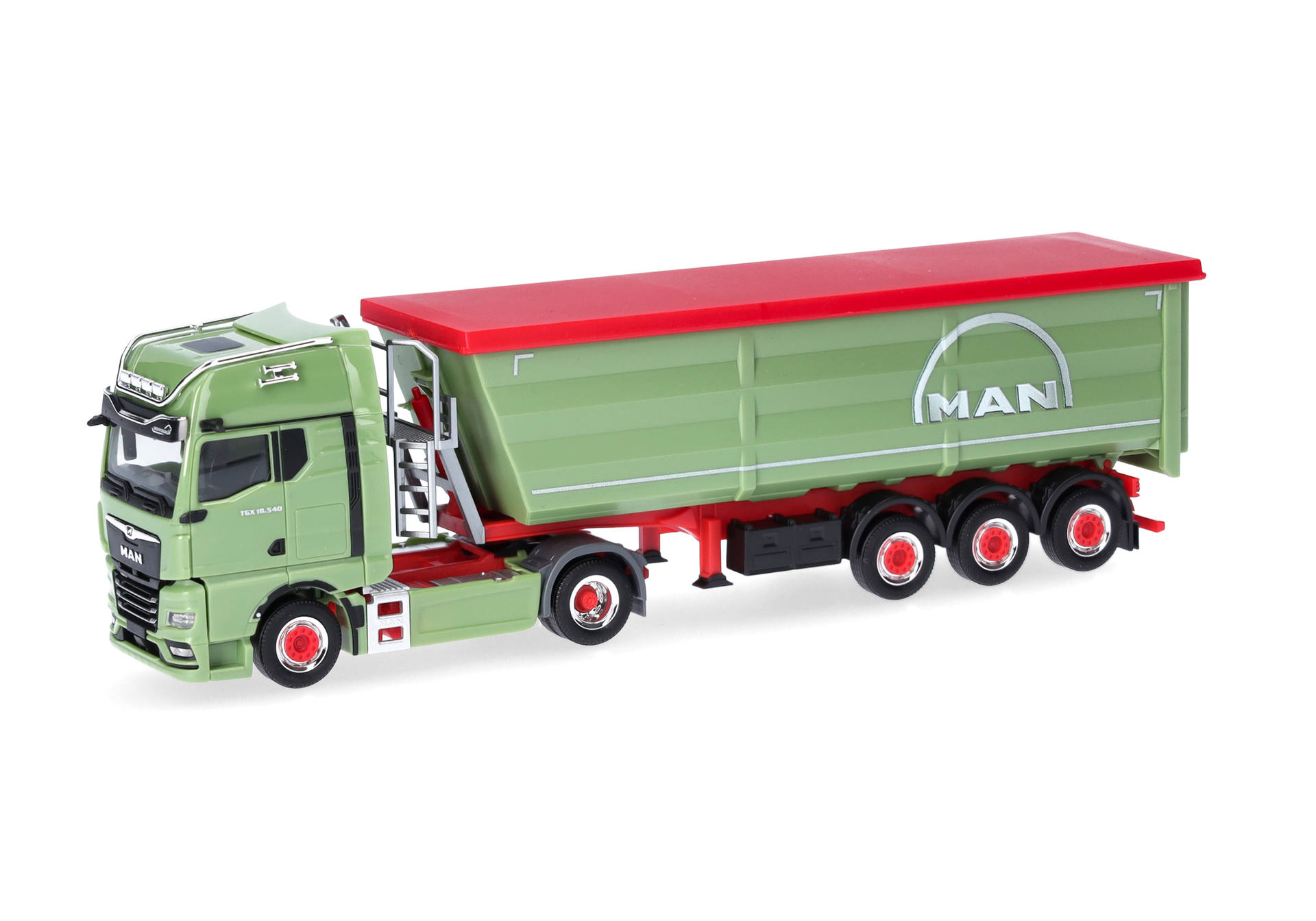 MAN TGX GX steel dump semitrailer "MAN Truck & bus SE"