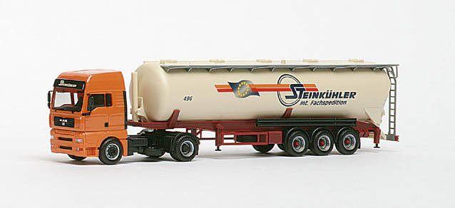 MAN TGA XL 60m³ silo semitrailer "Spedition Steinkuehler"