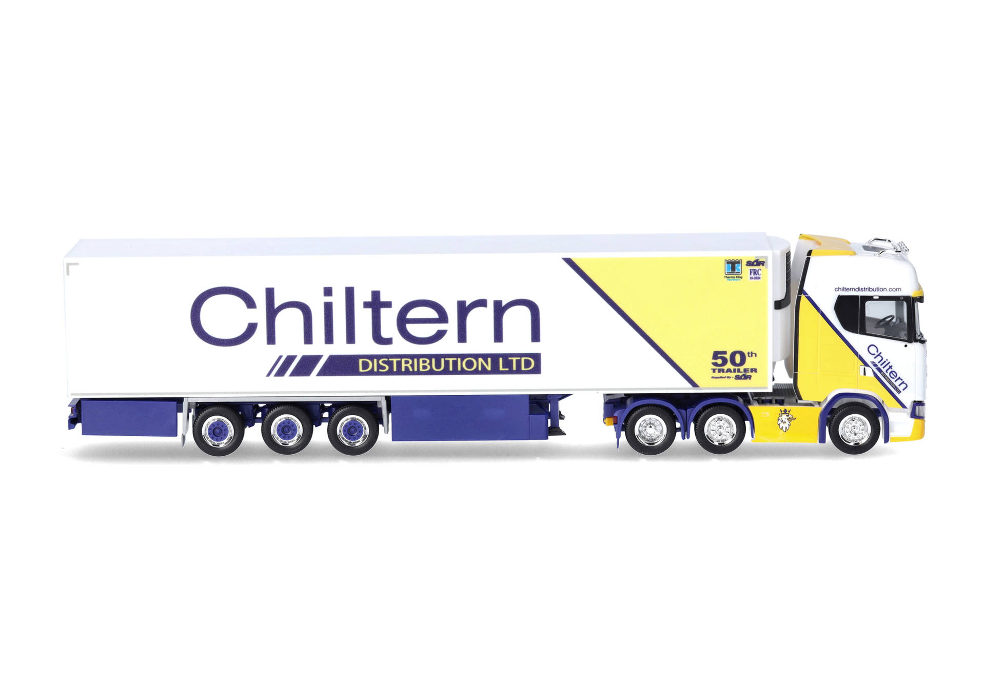 Scania CS 20 HD 6x2 Kühlkoffer-Sattelzug "Chiltern" (England/Peterborough)