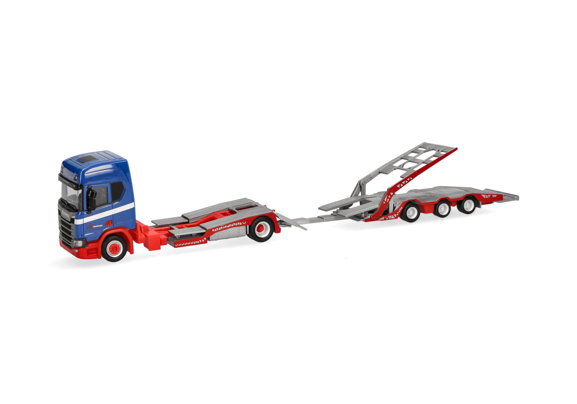 Herpa Scania CR20 HD - Autocarro Frigorifero Traveco - 1:87 - Modellino In Plastica