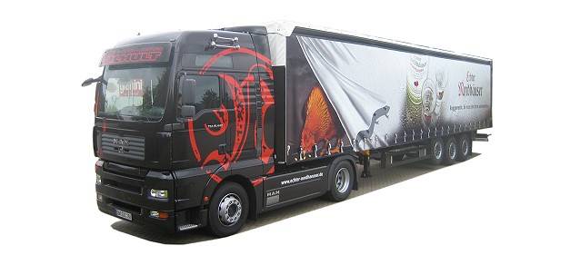 MAN TGA XXL curtain canvas semitrailer "Nordhauser"